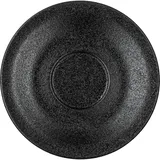 Блюдце «Кунстверк Блэк» фарфор D=120/42мм черный