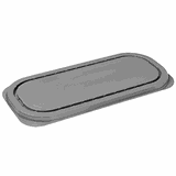 Крышка для контейнера арт.934165[25шт] полистирол ,L=17,4,B=16,2см серый