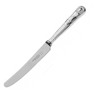 Нож десертный «Кингс Сильвер Плэйт» посеребрен. ,L=224,B=20мм серебрист.