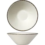 Салатник «Чакоул дэппл» фарфор,фарфор 0,5л D=165,H=60мм белый,черный