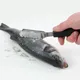 Нож д/рыбы «Оранж» пластик,сталь ,L=20см черный, изображение 2