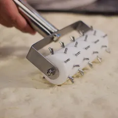 Валик для теста сталь нерж. ,L=13,B=6см, изображение 2