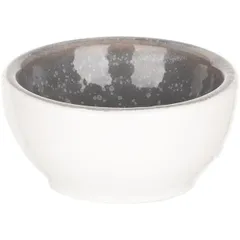 Sauce boat “Revolution Granite”  porcelain  40 ml  D=65, H=30mm  gray, brown.