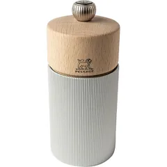 Мельница для перца «Лайн» бук,алюмин. ,H=12см белый,св. дерево