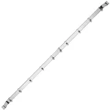 Держатель кухонного инв-ря 10крючков сталь нерж. ,L=60,B=2см металлич.