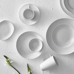 Тарелка «Спайро» мелкая фарфор ,L=15,3,B=12,8см белый, изображение 2