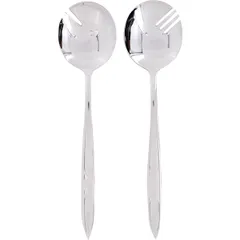 Spoon + fork for salad “Sonata”  stainless steel  metal.