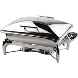 Мармит GN 1/1 с крышкой индукционный сталь 9л ,H=34,L=59,B=45см металлич.