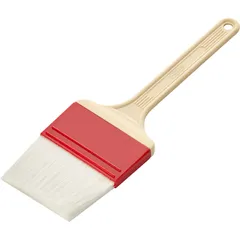 Pastry brush  plastic, nylon , L=235/40, B=75mm  beige, red