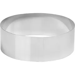 Pastry ring  stainless steel  D=14, H=6 cm  metal.