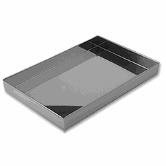 Форма  конд. для хран.в холодил. сталь нерж. ,H=5,L=60,B=40см