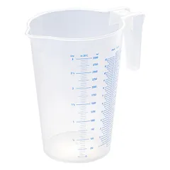 Стакан мерный с ручкой пластик 3л прозр.