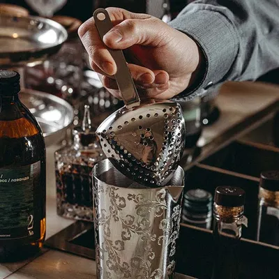 Стрейнер для джулепа «Пробар Премиум Пьюр» сталь нерж. D=79,L=169мм серебрист., изображение 5