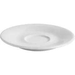 Блюдце «Паула» фарфор D=120/38,H=10мм белый, изображение 2