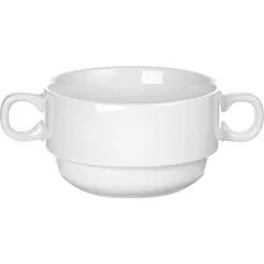 Чашка бульонная «Акапулько» фарфор 300мл D=105,H=60мм белый, изображение 3