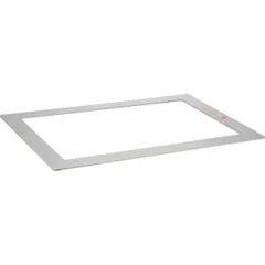 Шаблон для нарезки бисквита пластик ,H=4,L=570,B=370мм белый, изображение 2