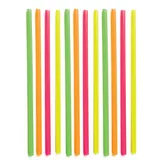 Трубочки без сгиба[100шт] полипроп. D=6,L=500мм разноцветн.