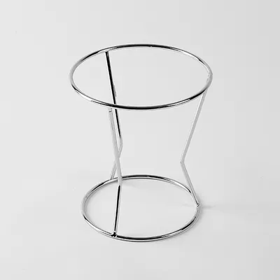 Воронка -дозатор кондит. с клапаном на подставке сталь нерж. D=13,5см металлич., изображение 3