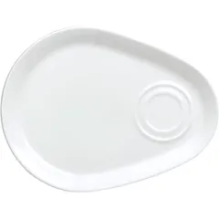 Dish “Simplicity” combi porcelain ,L=25.5,B=21cm white