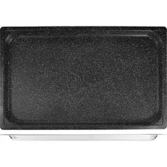 Baking tray “Gastronorm” 1/1 aluminum, anti-stick coating ,H=20,L=530,B=325mm black