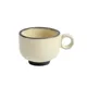 Чашка чайная «Блисс» фарфор 225мл D=85,H=65,L=115мм бежев., изображение 2