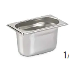 Гастроемкость GN 1/9 сталь нерж. ,H=65мм