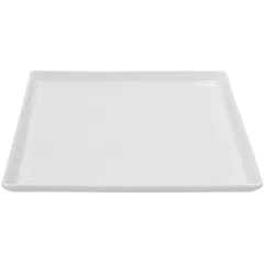 Блюдо квадратное фарфор ,L=25,B=25см белый