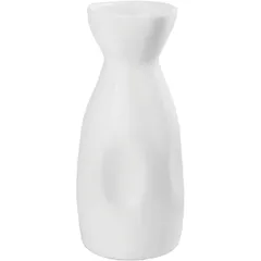 Sake bottle “Kunstwerk” porcelain 140ml D=5,H=12cm white