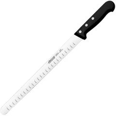 Нож для лосося «Универсал» сталь нерж.,полиоксиметилен ,L=430/300,B=26мм черный,металлич.