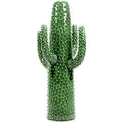 Decorative cactus XL ceramics ,H=60,L=32,B=28cm green.