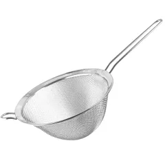 Sieve cone “Prootel”  stainless steel  D=18, H=12.5, L=38 cm  metal.