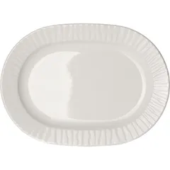 Блюдо «Нестор» овальное фарфор ,H=25,L=320,B=230мм белый