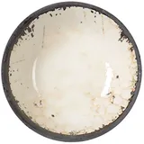 Салатник «Валенсия Вега» фарфор 400мл D=160,H=55мм кремов.,черный