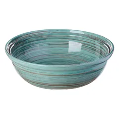 Тажин с крышкой №1 «Скандинавия» керамика 2,5л ,H=23,B=28,5см голуб., изображение 2