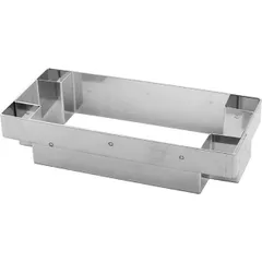 Pastry cutter stainless steel ,H=35,L=164,B=78mm