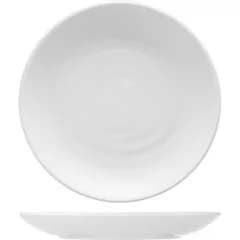 Plate plastic D=185,H=26mm white