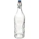 Бутылка для масла и уксуса «Мореска» стекло,металл 1,06л D=85,H=315мм прозр.,металлич., изображение 2