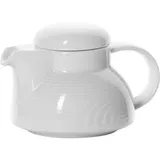 Чайник заварочный «Карат» без крышки фарфор 350мл D=65,H=80,L=145мм белый