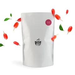 Смесь сухая для украшения напитков «Барбарис» сахарная пудра картон,пластик