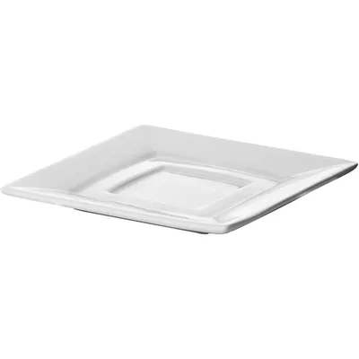 Блюдце квадратное «Кунстверк» фарфор ,L=13,2,B=13,2см белый арт. 03022111, изображение 2