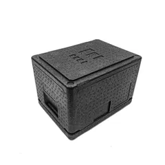 Термоконтейнер «Про» до 25 кг полипроп. 18л ,H=27,L=40,B=30см черный, изображение 4