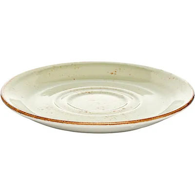 Блюдце «Крафт Грин» фарфор D=145/60,H=17мм зелен., Цвет: Зеленый, Диаметр (мм): 145, изображение 2