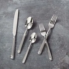 Вилка столовая «Кэролин» сталь нерж. ,L=20,6см металлич., изображение 2