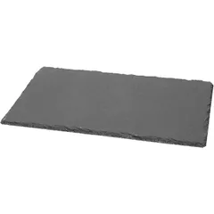 Serving dish “Ardesia”  natural slate , L=30, B=20cm  black