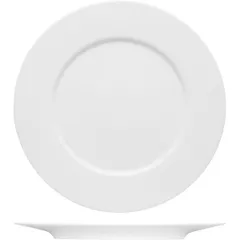 Тарелка для этажерки «Пьюрити» 2-ярусной с отверстием эко-кост. фарф. D=29,H=2см