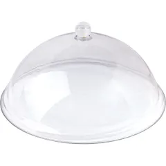 Cover for plate polycarbonate D=20,H=11cm clear.