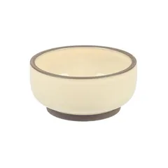 Салатник «Блисс» фарфор 0,625л D=141,H=66мм бежев.