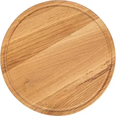 Serving board beech D=26,H=13cm