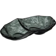 Салатник «Клод» стекло ,L=20,B=12см тем.сер.