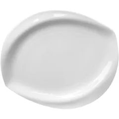 Plate porcelain D=328,H=26mm white